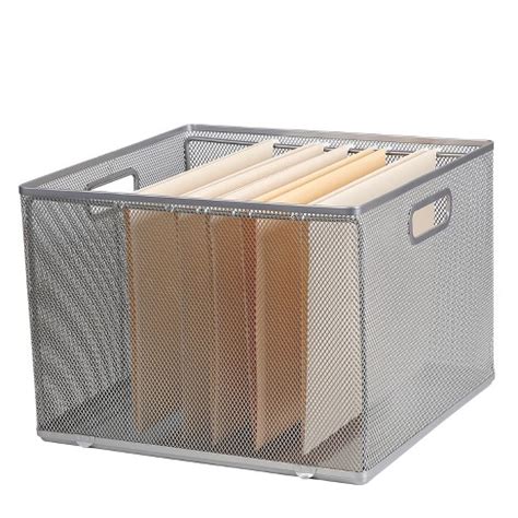 metal mesh file box|brightroom mesh file box.